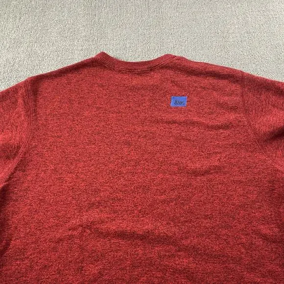 Iron And Resin Sweater Adult Extra Large Red Long Sleeve Casual Moto Men's - Picture 12 of 13